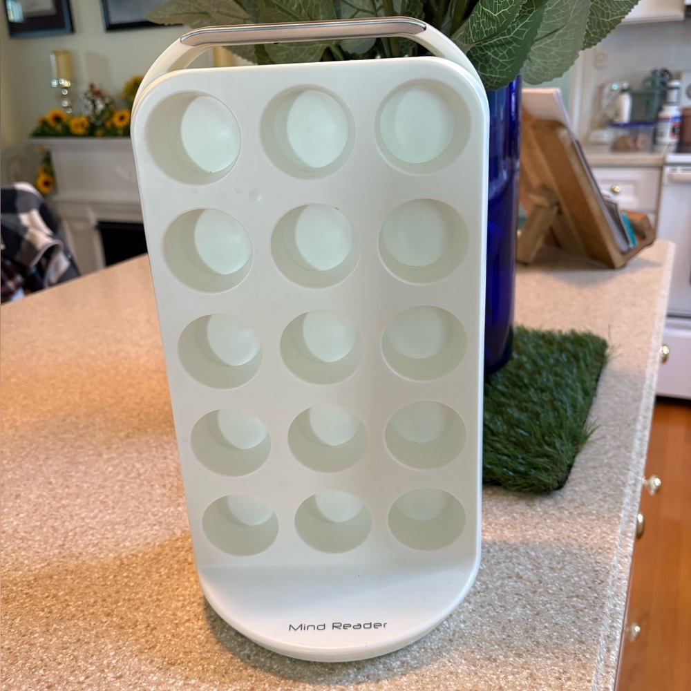 White  K Cup Coffee Pod Holder